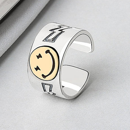 Fashion Smiley Ring Jewelry