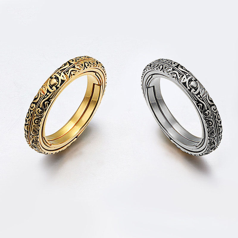 College Geometric Rings Accessories