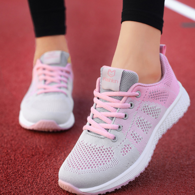 2020 New Fashion Women Flat Casual Sneakers