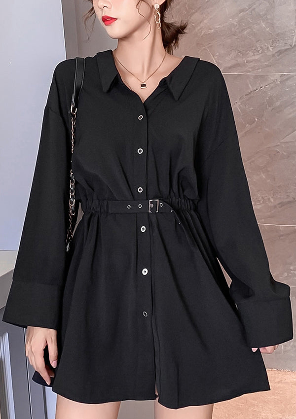 SERIOUS GIRL Shirt Dress