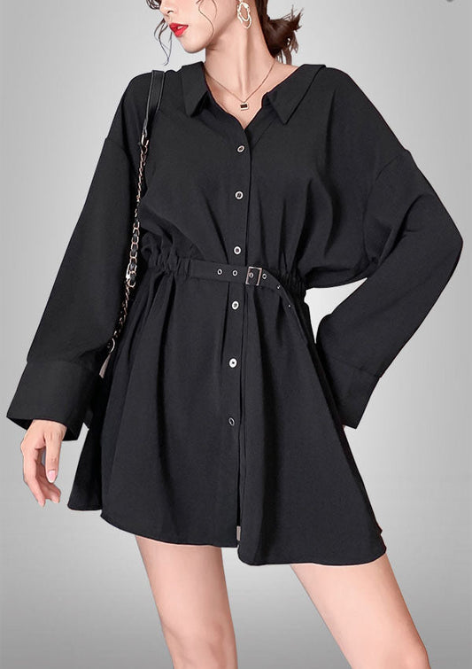 SERIOUS GIRL Shirt Dress