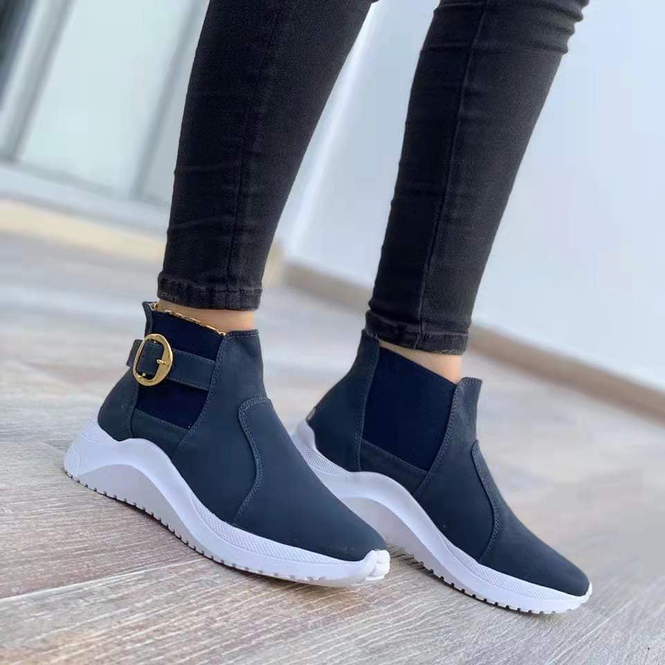 Women's Fashion Flat-Bottom Mesh Casual Sneakers