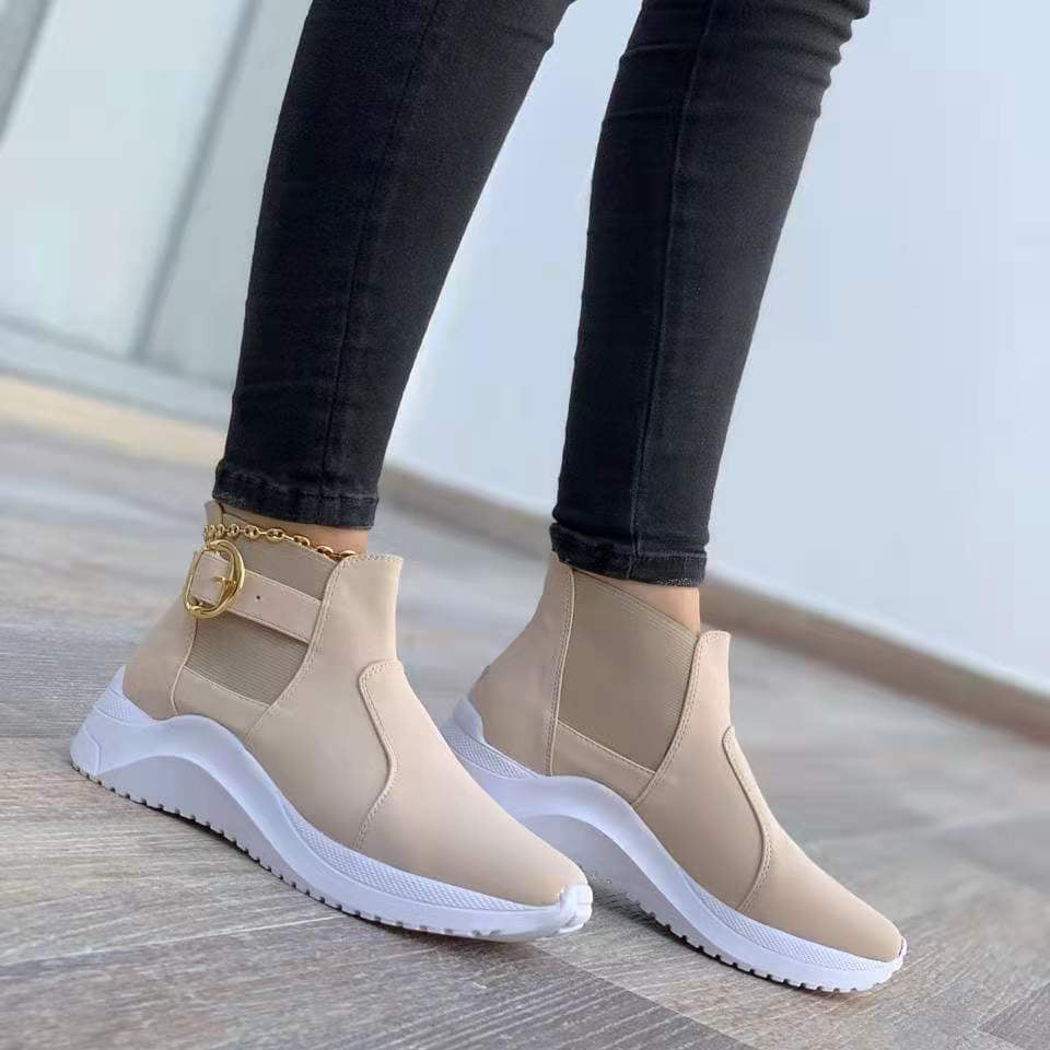 Women's Fashion Flat-Bottom Mesh Casual Sneakers