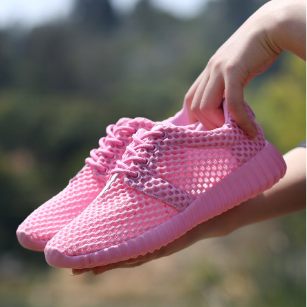 2020 New Mesh Women Casual Flat Sneakers