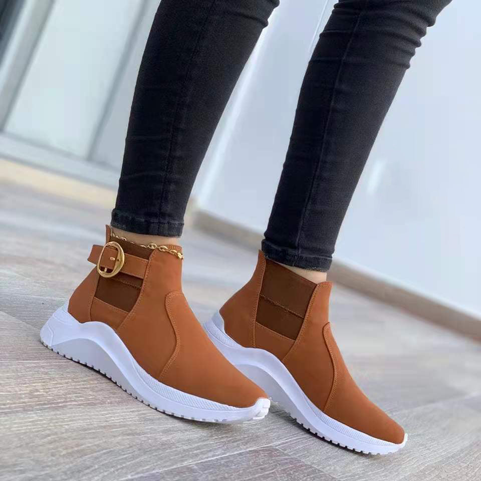 Women's Fashion Flat-Bottom Mesh Casual Sneakers