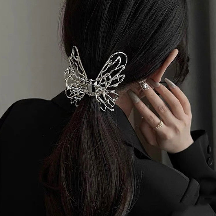 Butterfly claw clips