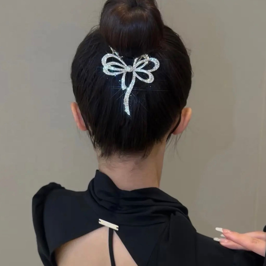 Lilian French Style Bow Hair Clip